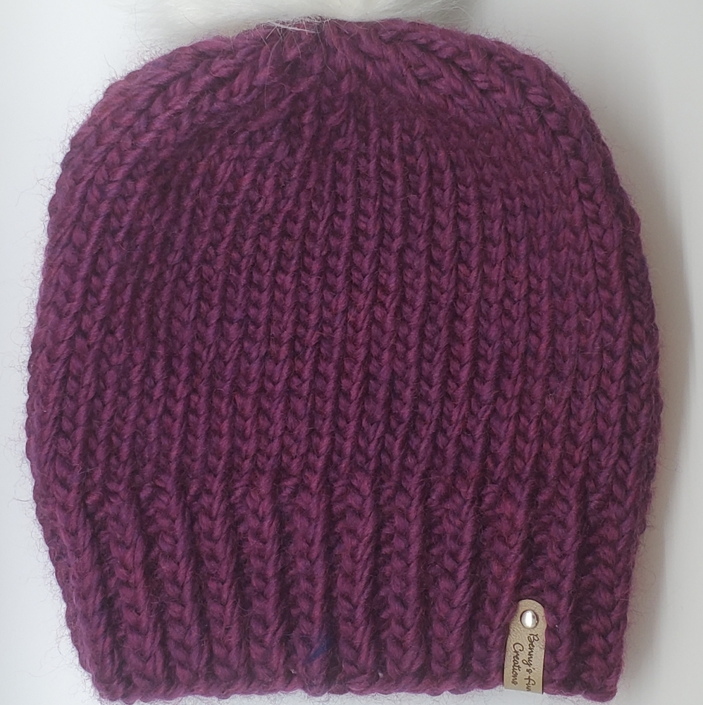 Adult knitted beanies